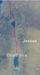 Verlauf des Jordans